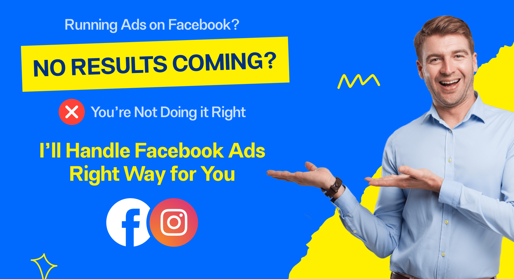 Serei o seu gerente de facebook ads
