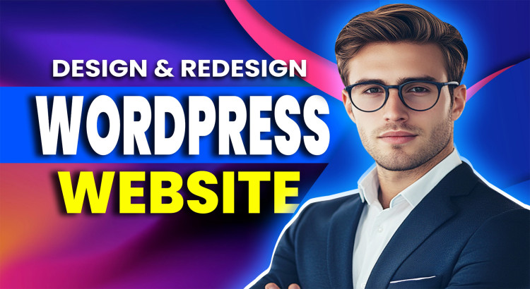 Eu farei o design de um site de negócios no WordPress